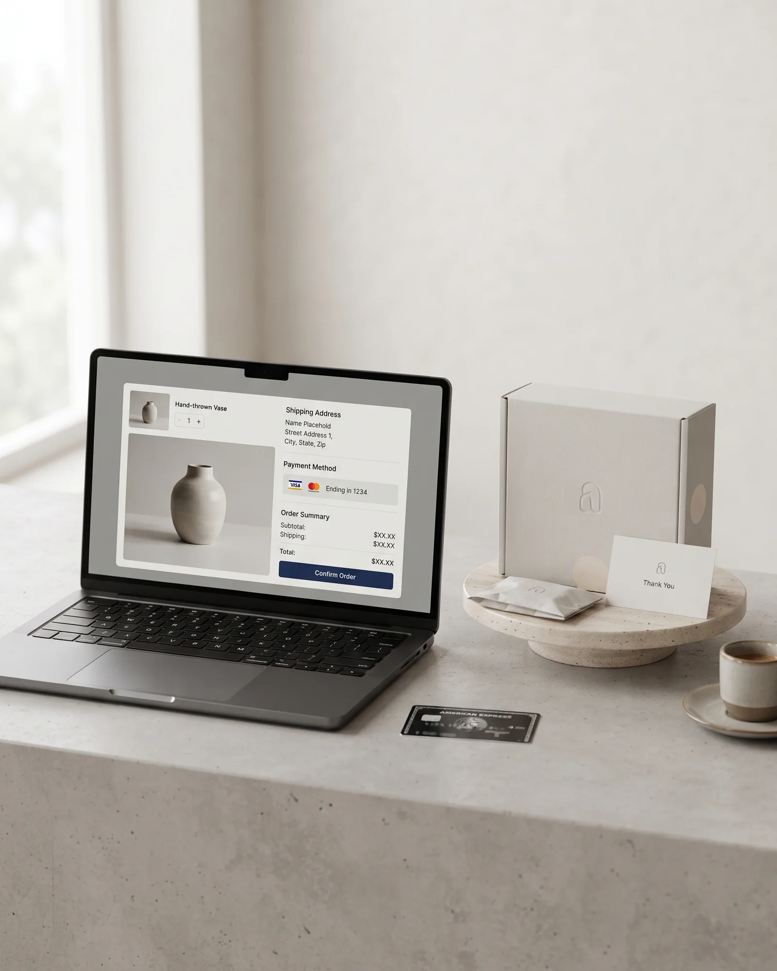 Online checkout and ecommerce order