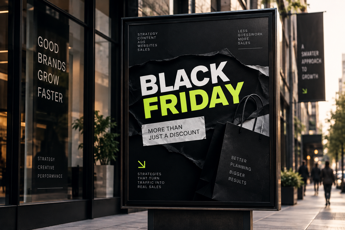 Black friday bilboard